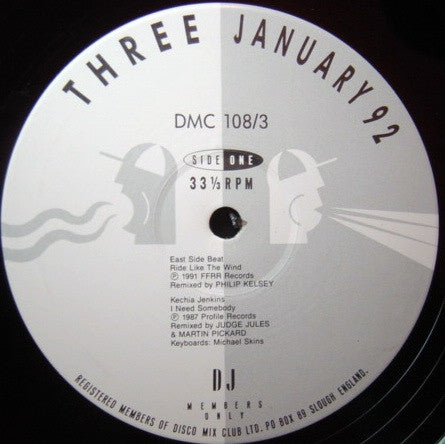 Various : January 92 - Three (12")