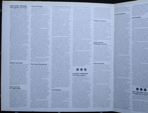 Franz Liszt, Riccardo Muti, The Philadelphia Orchestra : Eine Faust-Sinfonie / Les Préludes (2xLP, Club, S/Edition)