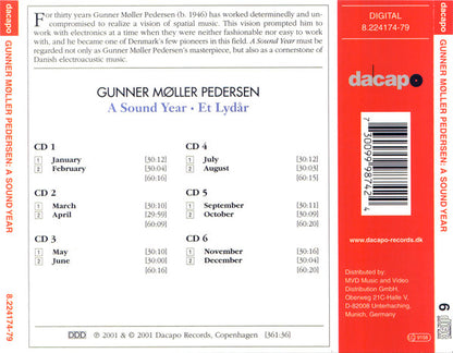 Gunner Møller Pedersen : A Sound Year • Et Lydår (6xCD, Album, RE)