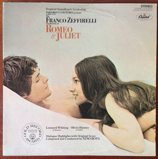 Nino Rota : Romeo & Juliet (LP, Album, RE)