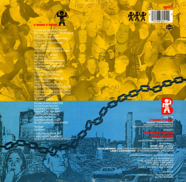 Bronski Beat : C'mon! C'mon! (12", Single)