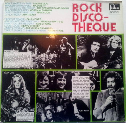 Various : Rock Discotheque (LP, Comp)