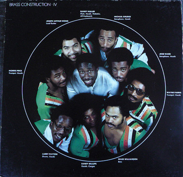 Brass Construction : Brass Construction IV (LP, Album, Gim)