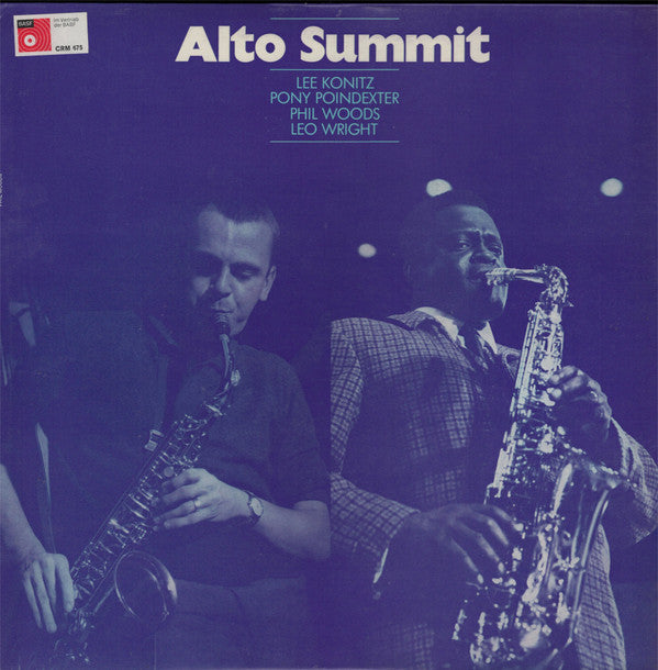 Lee Konitz / Pony Poindexter / Phil Woods / Leo Wright : Alto Summit (LP, Album, RP, Gat)