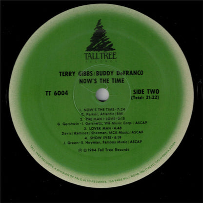 Terry Gibbs / Buddy DeFranco : Now's The Time (LP)