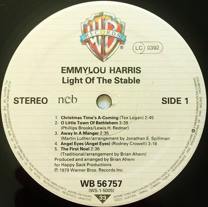 Emmylou Harris : Light Of The Stable (LP, Album)