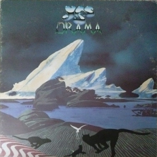 Yes : Drama (LP, Album, Gol)