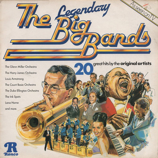 Various : The Legendary Big Bands (LP, Comp)