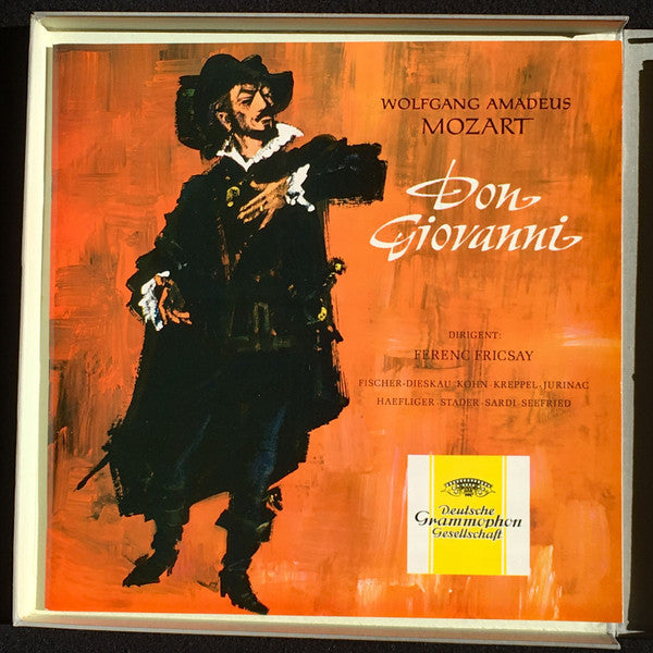 Wolfgang Amadeus Mozart / Dirigent: Ferenc Fricsay, Dietrich Fischer-Dieskau, Karl Kohn, Walter Kreppel, Sena Jurinac, Ernst Haefliger, Maria Stader, Ivan Sardi, Irmgard SeeFried : Don Giovanni (3xLP, Mono + Box)