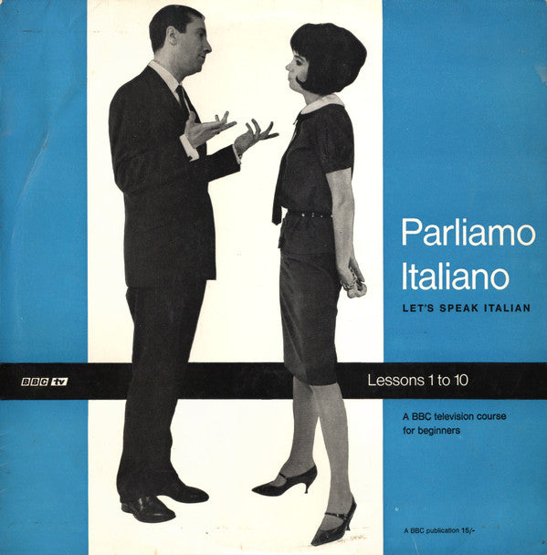 No Artist : Parliamo Italiano - Let's Speak Italian (Lessons 1-10) (LP)