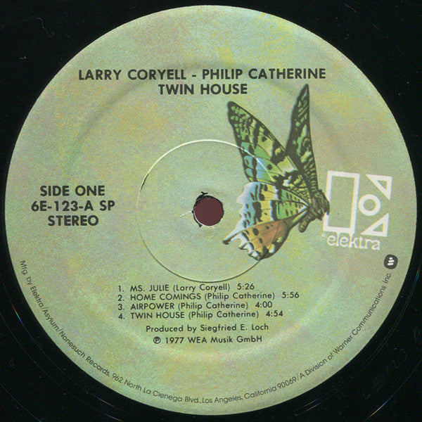 Larry Coryell - Philip Catherine : Twin-House (LP, Album, SP )