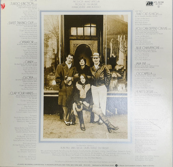 The Manhattan Transfer : The Manhattan Transfer (LP, Album, Gat)