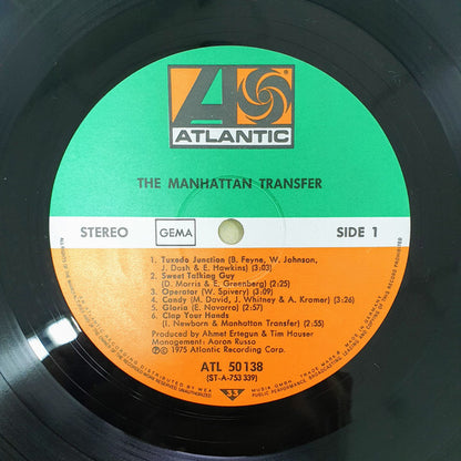 The Manhattan Transfer : The Manhattan Transfer (LP, Album, Gat)