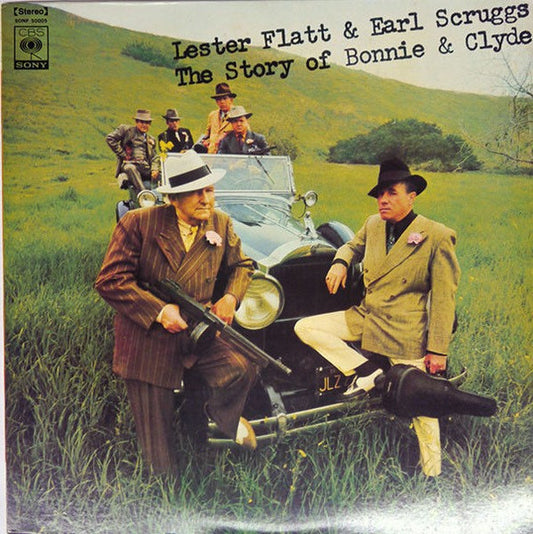 Flatt & Scruggs With The Foggy Mountain Boys : The Story Of Bonnie And Clyde (LP, Album)
