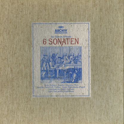 Heinz Holliger, Maurice Bourgue, Saschko Gawriloff, Klaus Thunemann, Christiane Jaccottet, Lucio Buccarella : Jan Dismas Zelenka 6 Sonaten (2xLP)