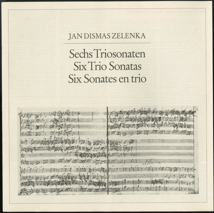 Heinz Holliger, Maurice Bourgue, Saschko Gawriloff, Klaus Thunemann, Christiane Jaccottet, Lucio Buccarella : Jan Dismas Zelenka 6 Sonaten (2xLP)