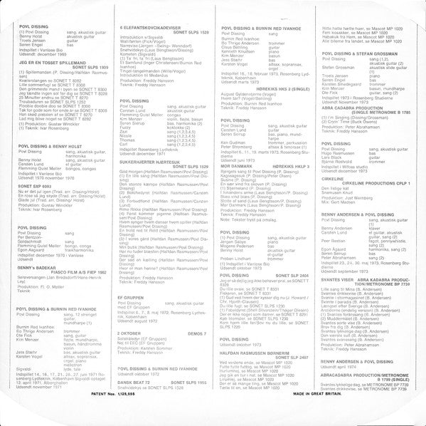 Povl Dissing : Dansk Beat (LP, Comp)