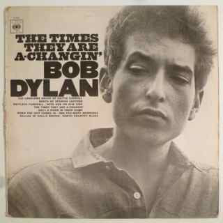 Bob Dylan : The Times They Are A-Changin' (LP, Album, RP)