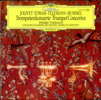 André Jolivet • Henri Tomasi • Georg Philipp Telemann • Johann Nepomuk Hummel - Pierre Thibaud, English Chamber Orchestra • Marius Constant : Trompetenkonzerte = Trumpet Concertos (LP)