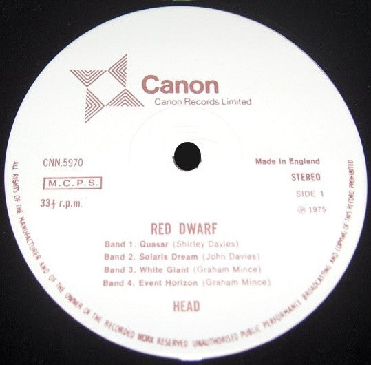 Head (22) : Red Dwarf (LP, Album)