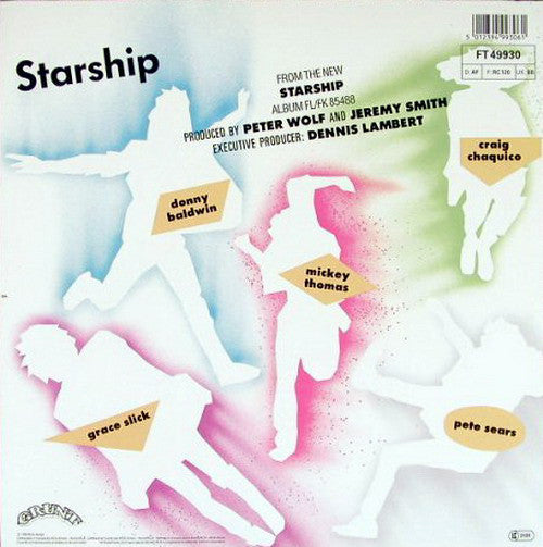 Starship (2) : We Built This City (12")