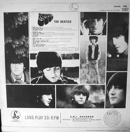 The Beatles : Rubber Soul (LP, Album, Mono, Lou)