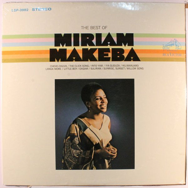 Miriam Makeba : The Best Of Miriam Makeba (LP, Comp, RE)