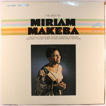 Miriam Makeba : The Best Of Miriam Makeba (LP, Comp, RE)