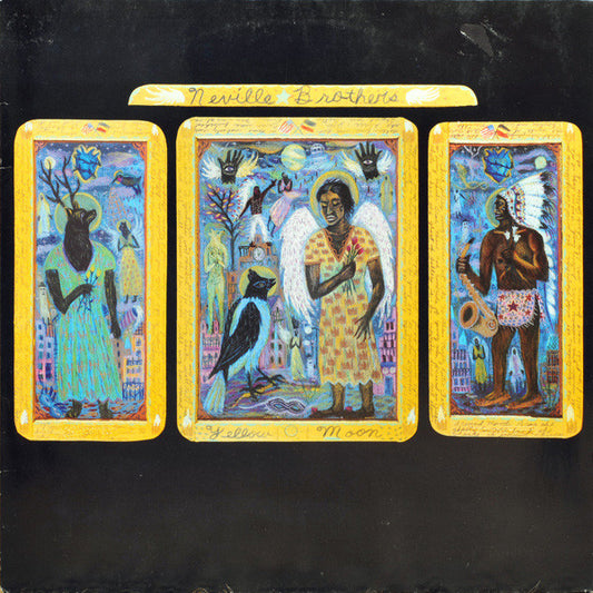 The Neville Brothers : Yellow Moon (LP, Album)