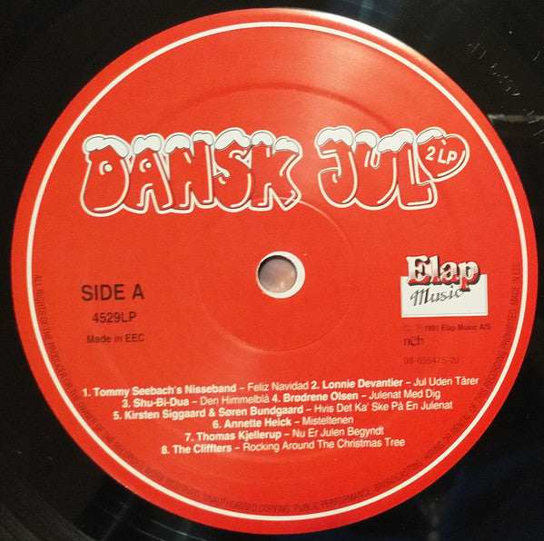 Various : Dansk Jul (2xLP, Comp)