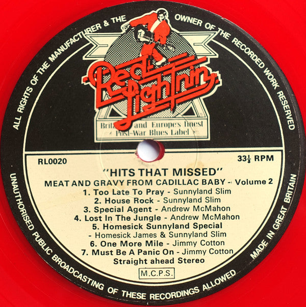 Various : Hits That Missed (LP, Comp, Red)