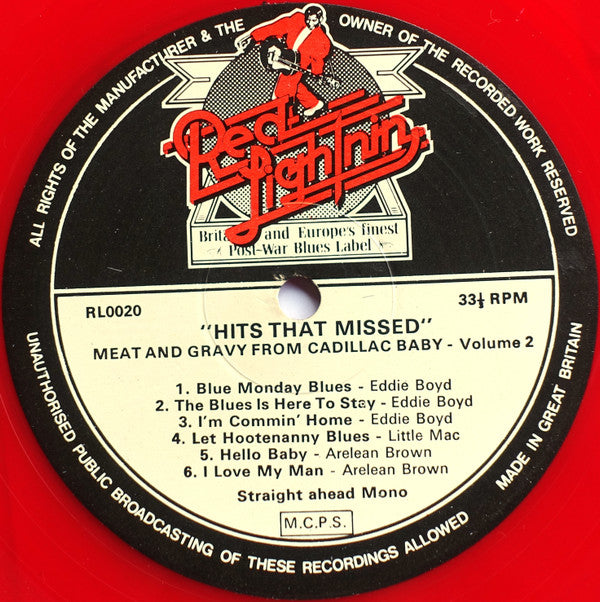 Various : Hits That Missed (LP, Comp, Red)