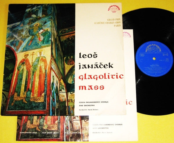 Leoš Janáček / Czech Singers Chorus and The Czech Philharmonic Orchestra, Karel Ančerl : Glagolitic Mass (LP, RP)