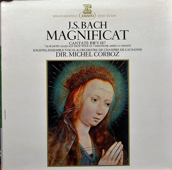 Johann Sebastian Bach, Michel Corboz : Magnificat, Cantate BWV 187 (LP, Album)