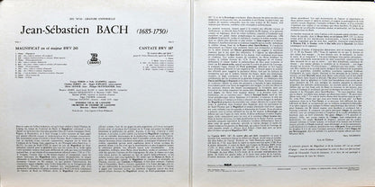 Johann Sebastian Bach, Michel Corboz : Magnificat, Cantate BWV 187 (LP, Album)