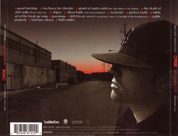 Cage : Hell's Winter (CD + CD, Enh + Album, Ltd)