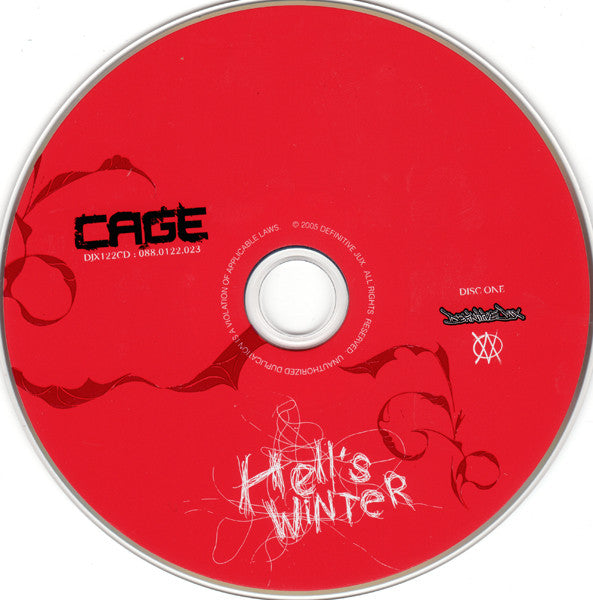 Cage : Hell's Winter (CD + CD, Enh + Album, Ltd)