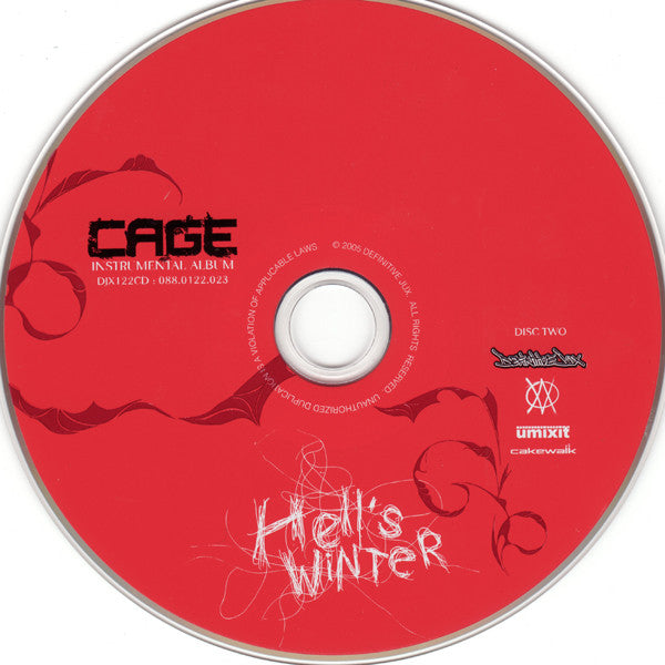 Cage : Hell's Winter (CD + CD, Enh + Album, Ltd)