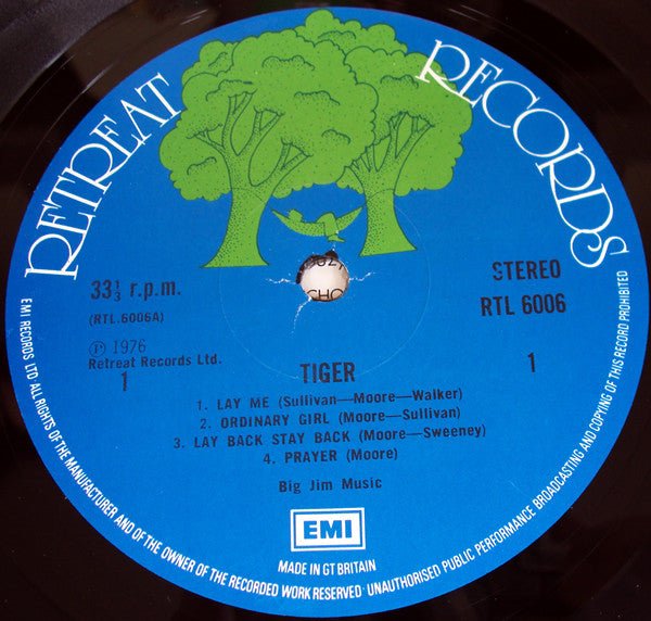 Tiger (11) : Tiger (LP, Album)