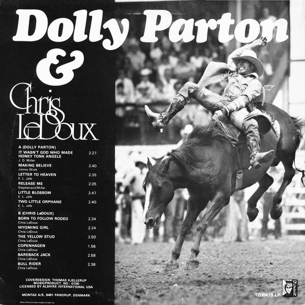 Dolly Parton & Chris LeDoux : Dolly Parton & Chris LeDoux (LP, Comp)