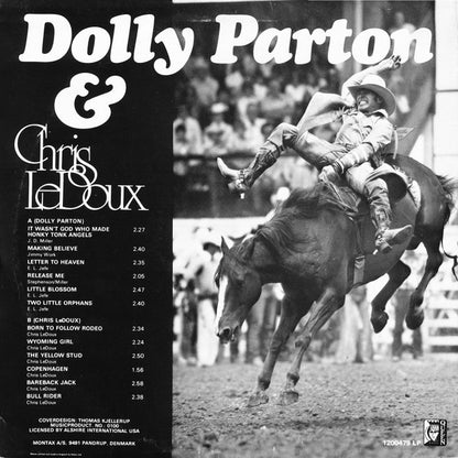Dolly Parton & Chris LeDoux : Dolly Parton & Chris LeDoux (LP, Comp)