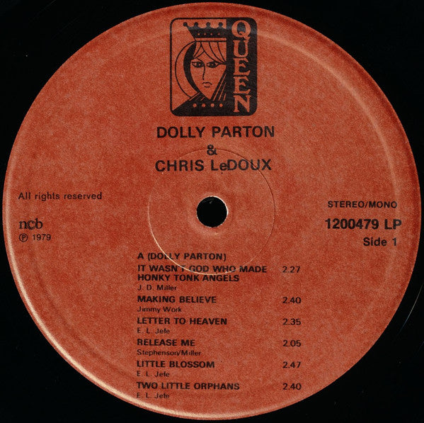 Dolly Parton & Chris LeDoux : Dolly Parton & Chris LeDoux (LP, Comp)