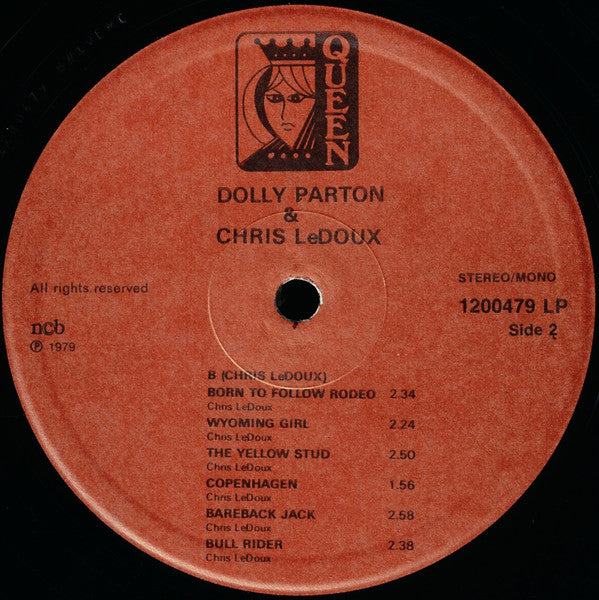 Dolly Parton & Chris LeDoux : Dolly Parton & Chris LeDoux (LP, Comp)