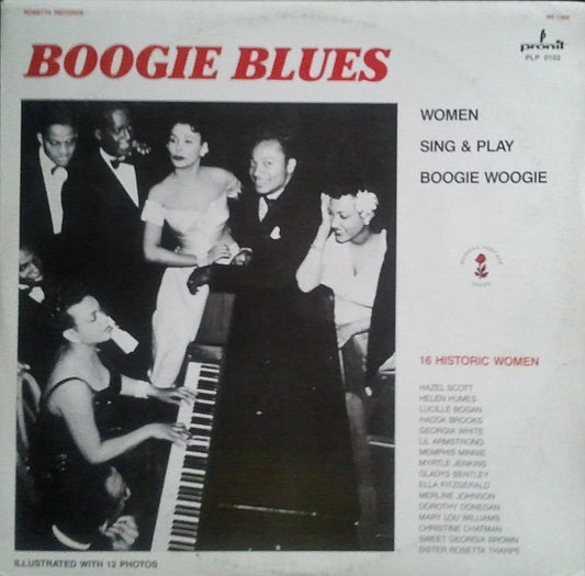 Various : Boogie Blues:Women Sing & Play Boogie Woogie (LP, Comp)