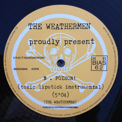 The Weathermen : Poison! (Toxic Lipstick Remixes) (12")