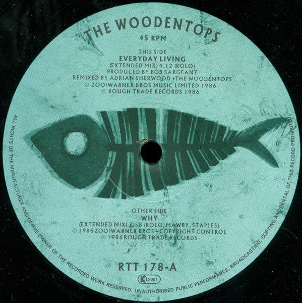 The Woodentops : Everyday Living (12", Single)