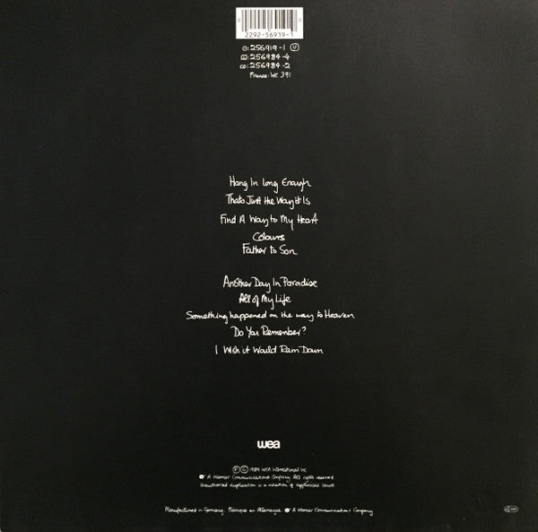 Phil Collins : ...But Seriously (LP, Album)