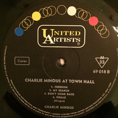 Charles Mingus : Town Hall Concert (LP, Album, Mono)