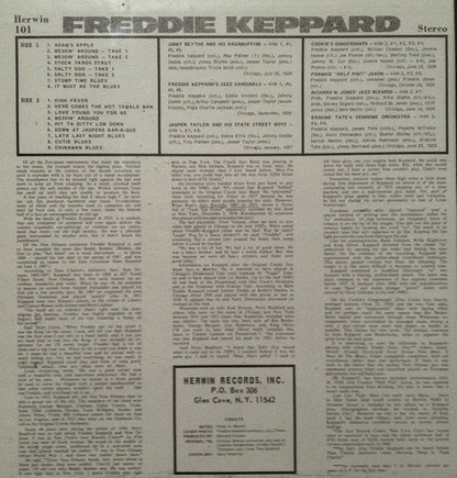 Freddie Keppard : 17 Rare Selections Of The Finest Jazz Cornetist Of The 1920's (LP, Comp)