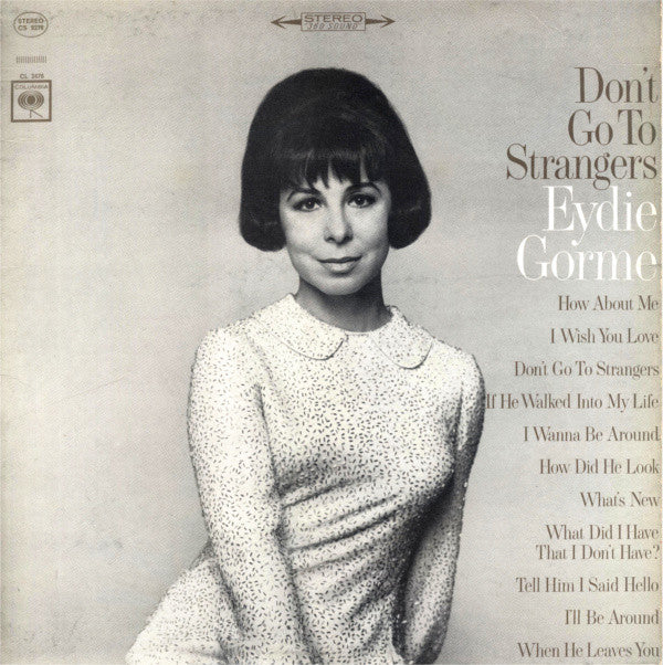 Eydie Gormé : Don't Go To Strangers (LP, Album)